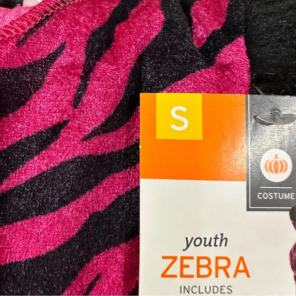 Girl’s Pink Zebra Costume